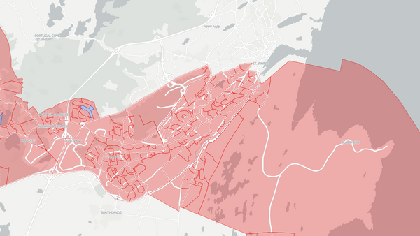 2025 Cape Spear poll map