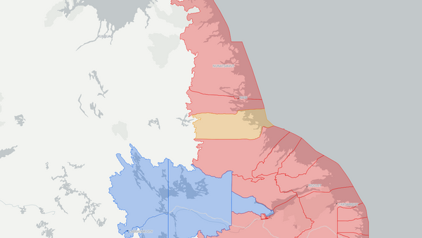 2025 Labrador poll map