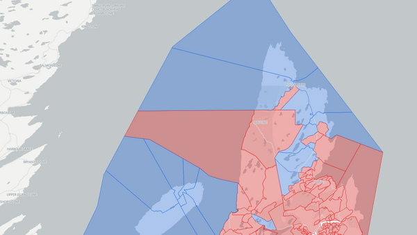 2025 St. John's East poll map
