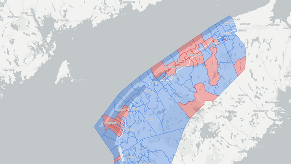 2025 Acadie—Annapolis poll map
