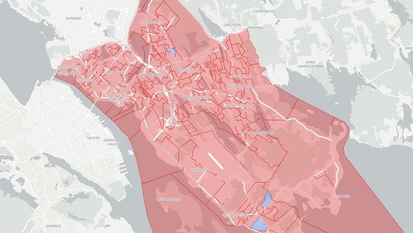 2025 Dartmouth—Cole Harbour poll map