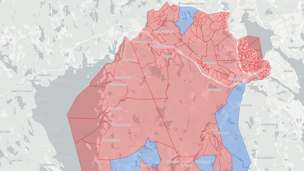 2025 Halifax West poll map