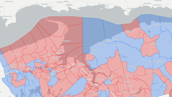 2025 Kings—Hants poll map
