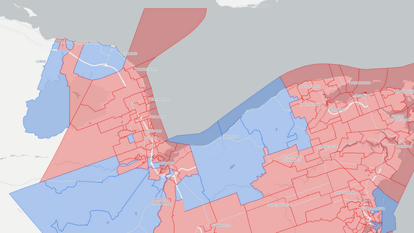 2025 Acadie—Bathurst poll map