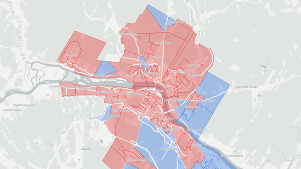 2025 Fredericton—Oromocto poll map
