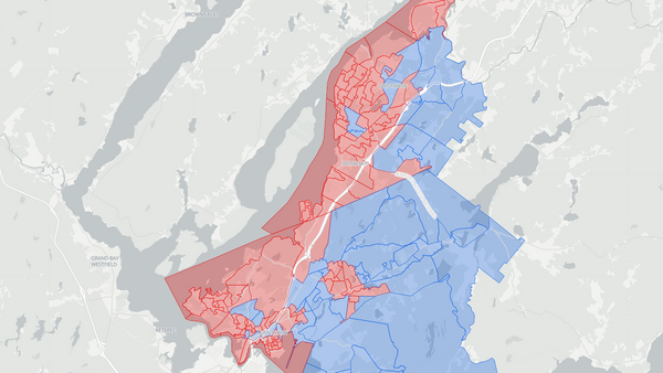 2025 Saint John—Kennebecasis poll map