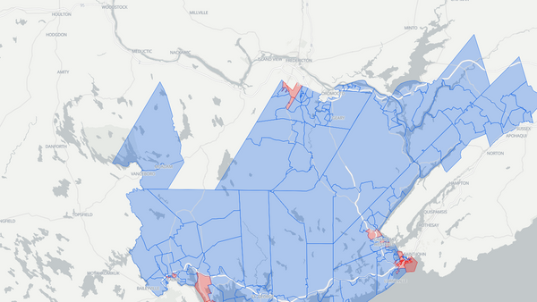 2025 Saint John—St. Croix poll map
