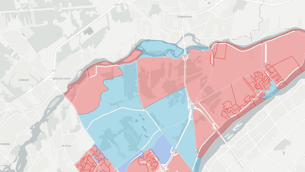 2025 Alfred-Pellan poll map
