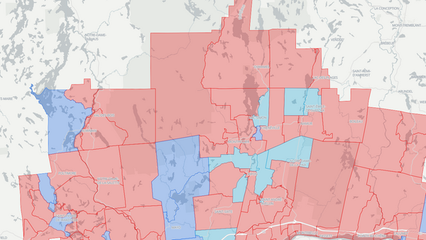 2025 Argenteuil—La Petite-Nation poll map