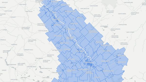 2025 Beauce poll map