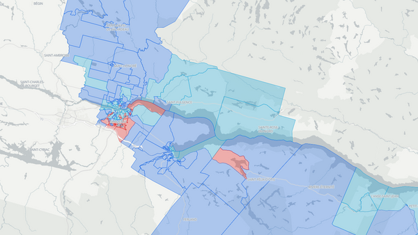 2025 Chicoutimi—Le Fjord poll map
