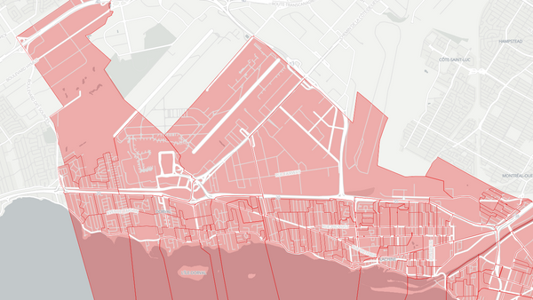 2025 Dorval—Lachine—LaSalle poll map