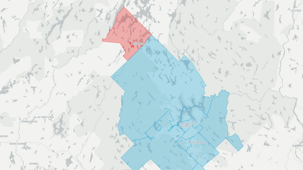 2025 Joliette—Manawan poll map