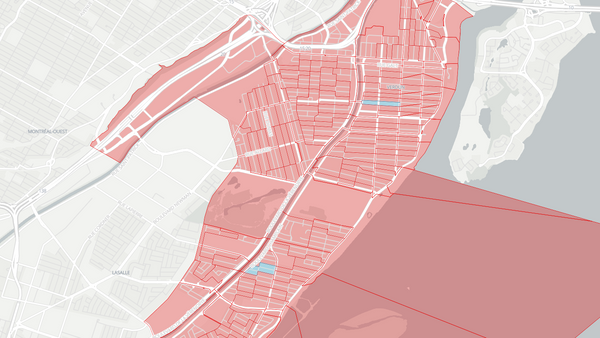 2025 LaSalle—Émard—Verdun poll map