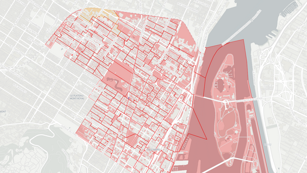 2025 Laurier—Sainte-Marie poll map