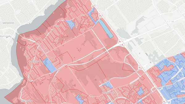 2025 Laval—Les Îles poll map
