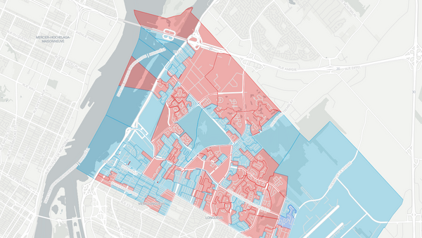 2025 Longueuil—Saint-Hubert poll map