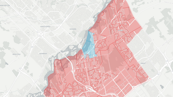 2025 Marc-Aurèle-Fortin poll map