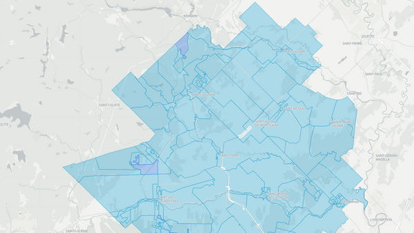 2025 Montcalm poll map