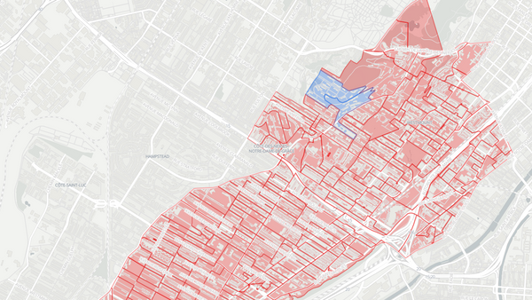 2025 Notre-Dame-de-Grâce—Westmount poll map