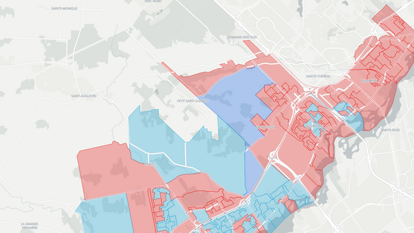 2025 Rivière-des-Mille-Îles poll map