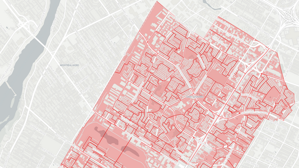 2025 Saint-Léonard—Saint-Michel poll map