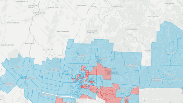 2025 Shefford poll map