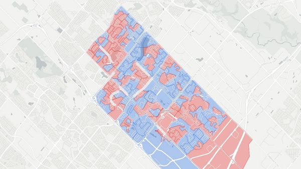 Brampton—Chinguacousy Park 2025 poll-by-poll results map