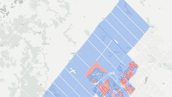 Brampton North—Caledon 2025 poll-by-poll results map