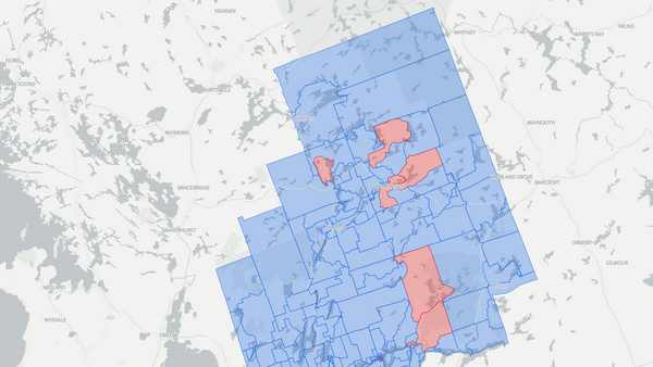 HaliburtonâKawartha Lakes 2025 poll-by-poll results map