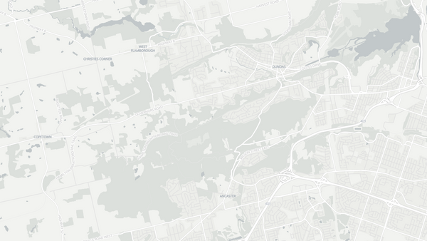 Hamilton WestâAncasterâDundas 2025 poll-by-poll results map