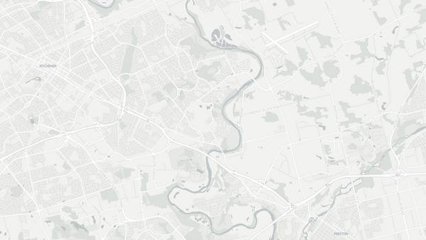Kitchener SouthâHespeler 2025 poll-by-poll results map
