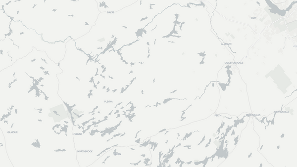 LanarkāFrontenac 2025 poll-by-poll results map