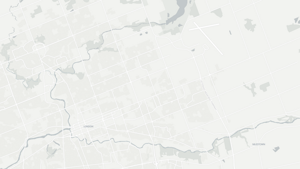LondonâFanshawe 2025 poll-by-poll results map