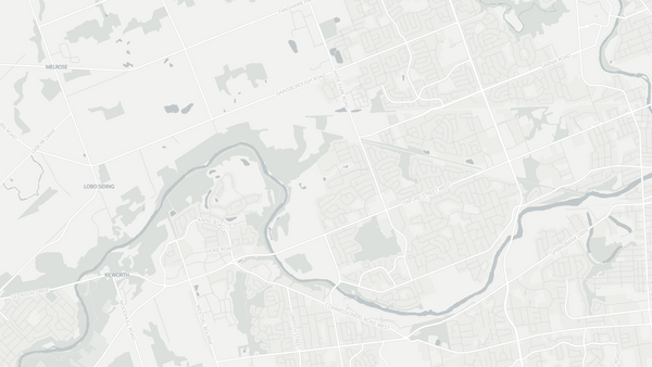 London West 2025 poll-by-poll results map