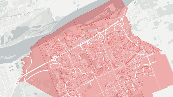 Orléans 2025 poll-by-poll results map