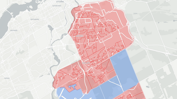 Ottawa South 2025 poll-by-poll results map