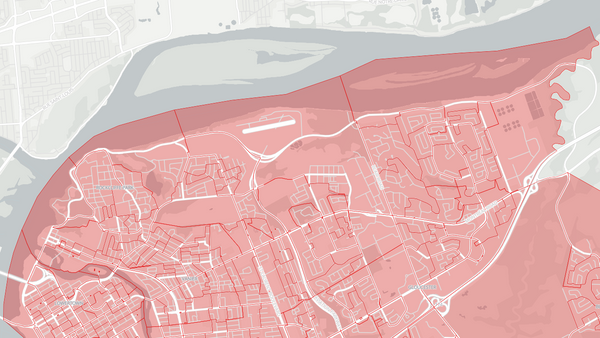 OttawaâVanierâGloucester 2025 poll-by-poll results map