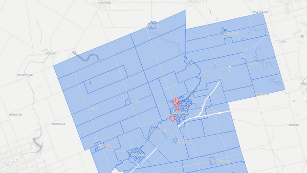 Oxford 2025 poll-by-poll results map