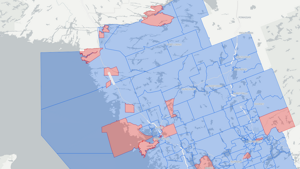 Parry Sound—Muskoka 2025 poll-by-poll results map
