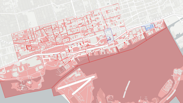 Spadina—Harbourfront 2025 poll-by-poll results map