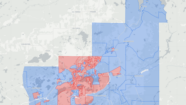 Sudbury 2025 poll-by-poll results map