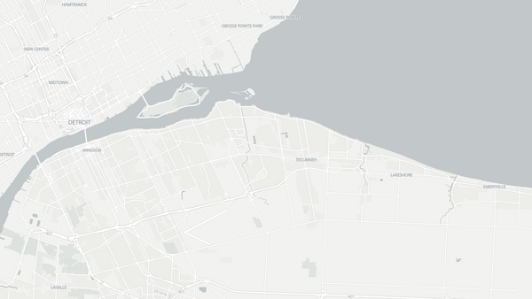 WindsorâTecumsehâLakeshore 2025 poll-by-poll results map