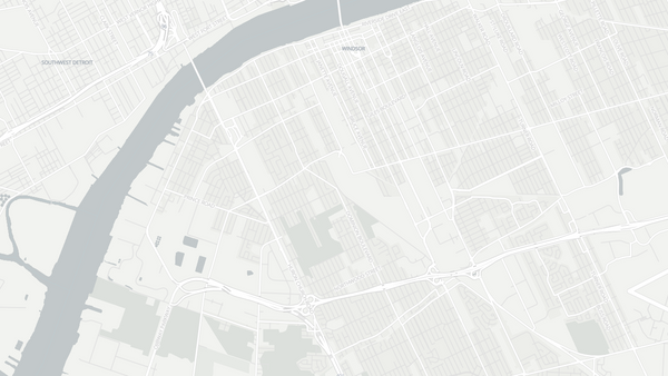 Windsor West 2025 poll-by-poll results map