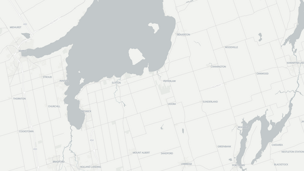 YorkâDurham 2025 poll-by-poll results map