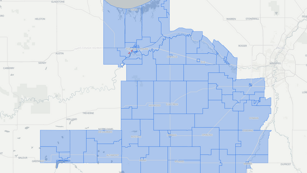 2025 Portage—Lisgar poll map