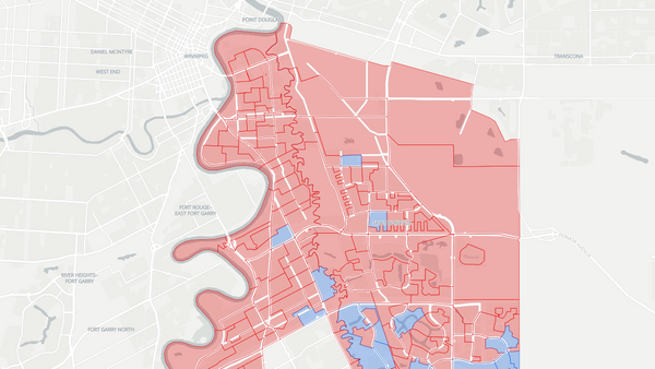 2025 St. Boniface—St. Vital poll map