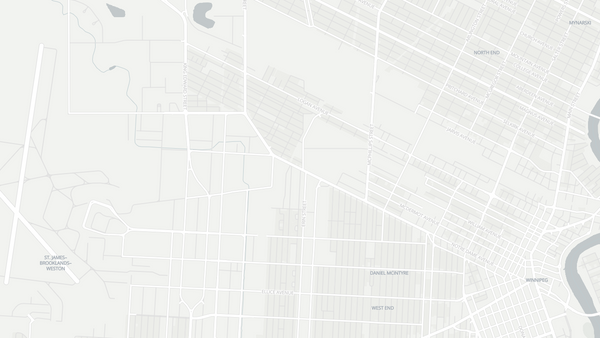 2025 Winnipeg Centre poll map