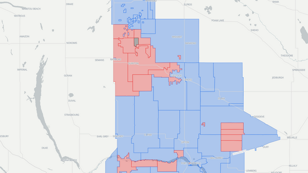 2025 Regina—Qu'Appelle poll map