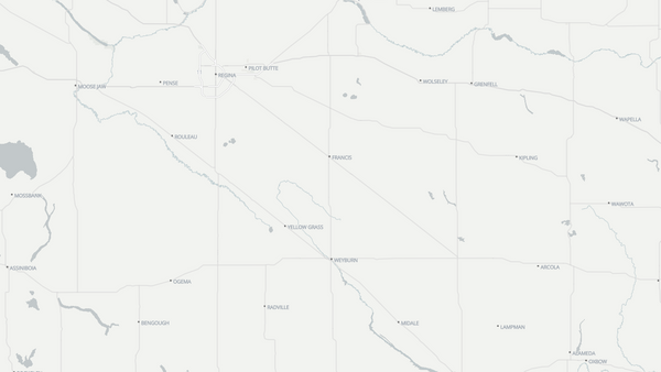 2025 Souris—Moose Mountain poll map